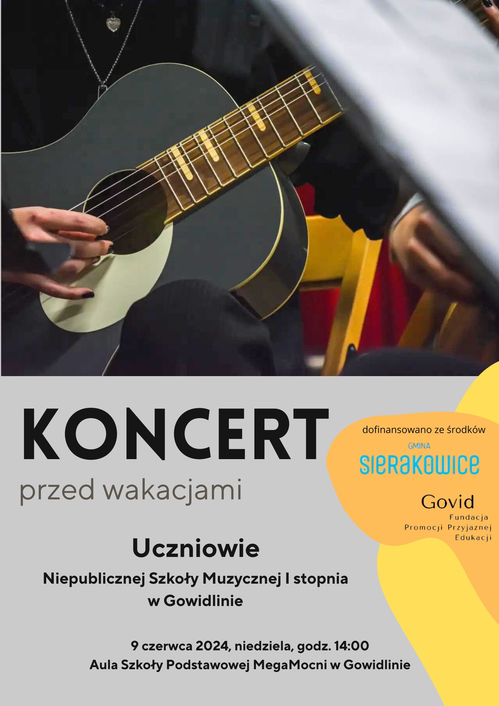 Koncert przed wakacjami